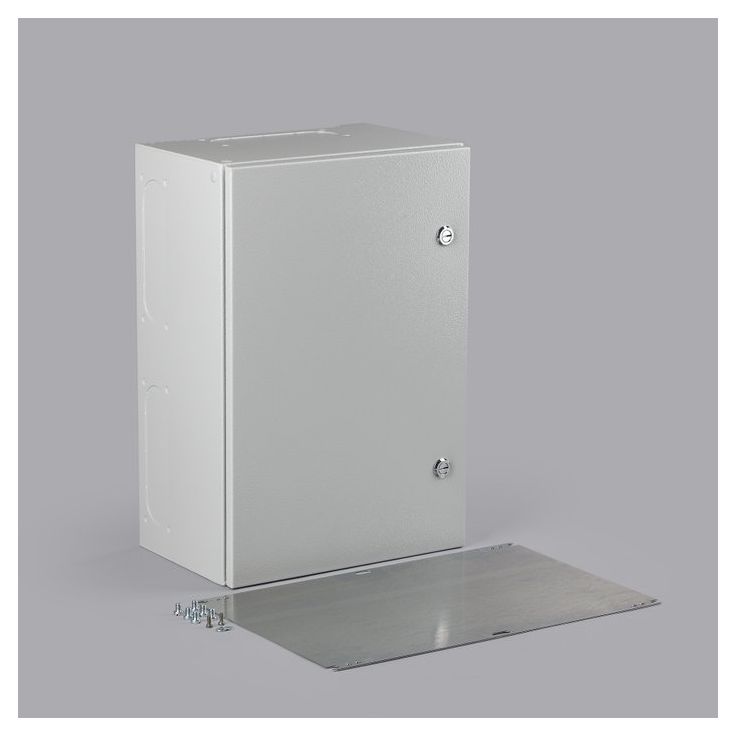 Teräskotelo maal. 480x960x248mm EOQ489625A RAL 7035
