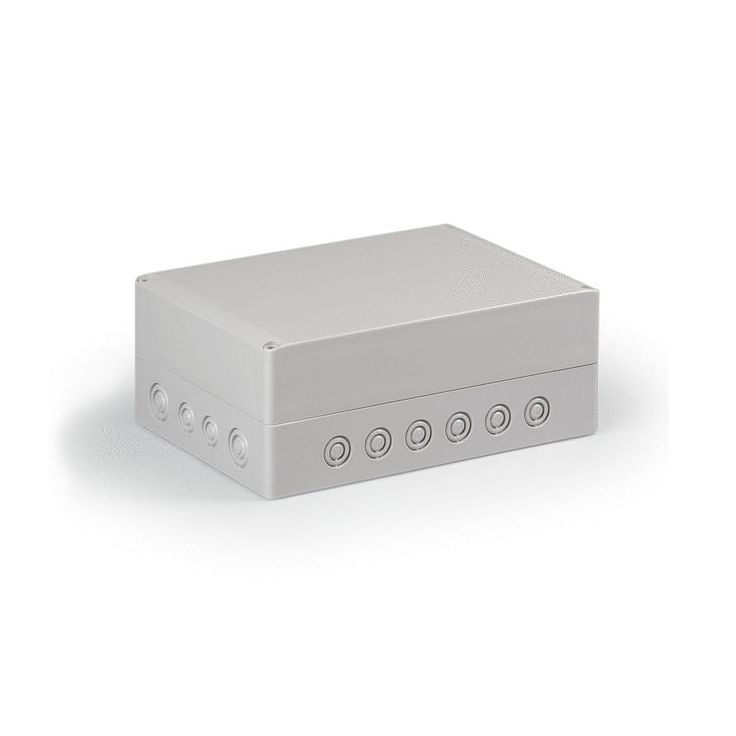 Asennuskotelo Ensto PC Cubo S, 175x250x100mm, pk-aihiot, harmaa kansi