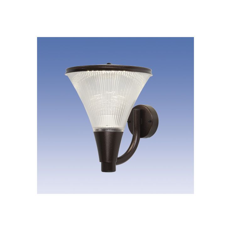 Seinävalaisin LED Aaria AA03APLED 10W/840, antiikkipronssi, ylöspäin