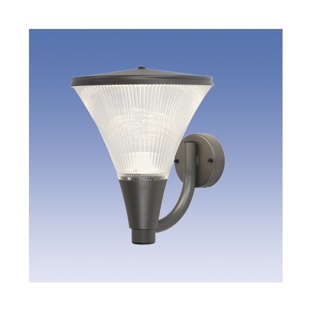 Seinävalaisin LED Aaria AA03GHLED 10W/840, grafiitinharmaa, ylöspäin