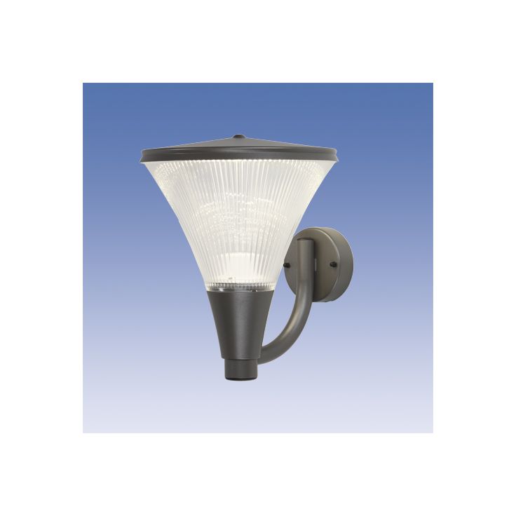 Seinävalaisin LED Aaria AA03GHLED 10W/840, grafiitinharmaa, ylöspäin