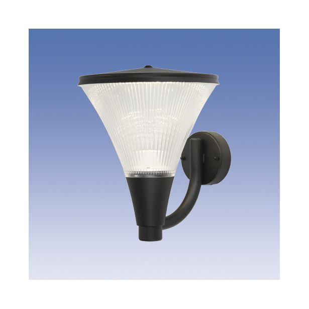 Seinävalaisin LED Aaria AA03MLED 10W/840, musta, ylöspäin