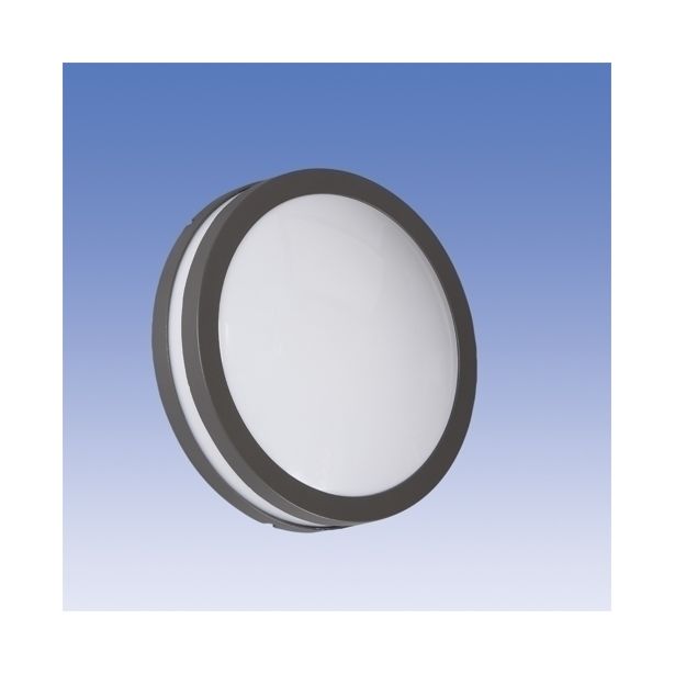 Seinävalaisin LED Lumia AVN260GHLED, Ø260x95mm, grafiitinharmaa