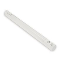 LED-työpistevalaisin Ensto Ali, AL13418LED/DW, 9W/8DW, 907mm, 2x2-osainen pistorasia + kytkin, valkoinen