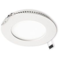 LED-paneeli Ensto Velox ALSD117PU Ø117x19mm, IP44, 8W 830/840, valkoinen