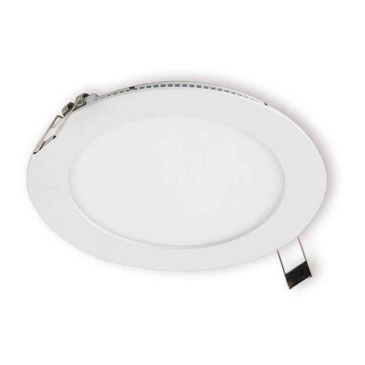 LED-paneeli Ensto Velox ALSD180PU Ø180x19mm, IP44, 11W 830/840, valkoinen