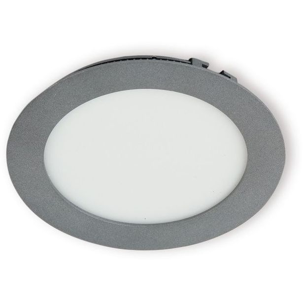 LED-paneeli Ensto Velox ALSD240HPU Ø240x19mm, IP44, 14W 830/840, harmaa