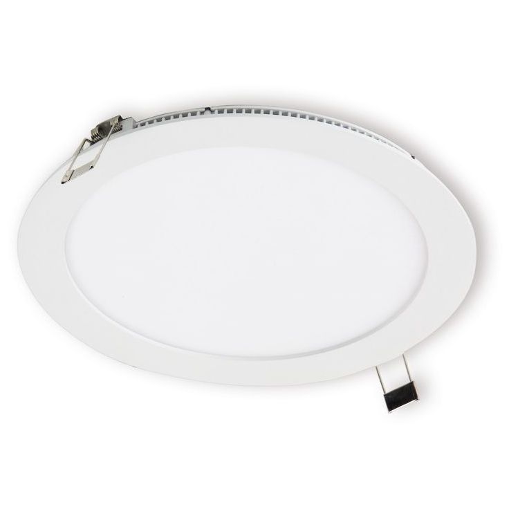 LED-paneeli Ensto Velox ALSD240PU Ø240x19mm, IP44, 14W 830/840, valkoinen