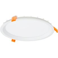 LED-paneeli Ensto Velox Deco ALDD240PU, IP44, 14W/830/840, Ø240mm, valkoinen