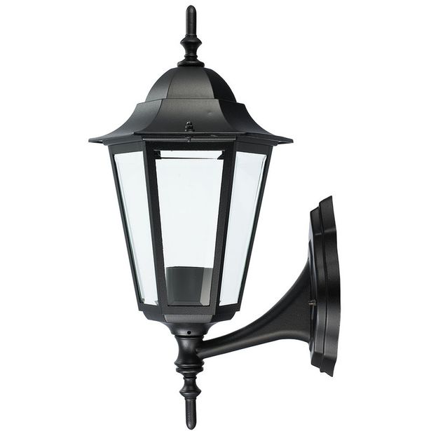 Seinävalaisin Kartano PRA-U 200x276x480 mm musta
