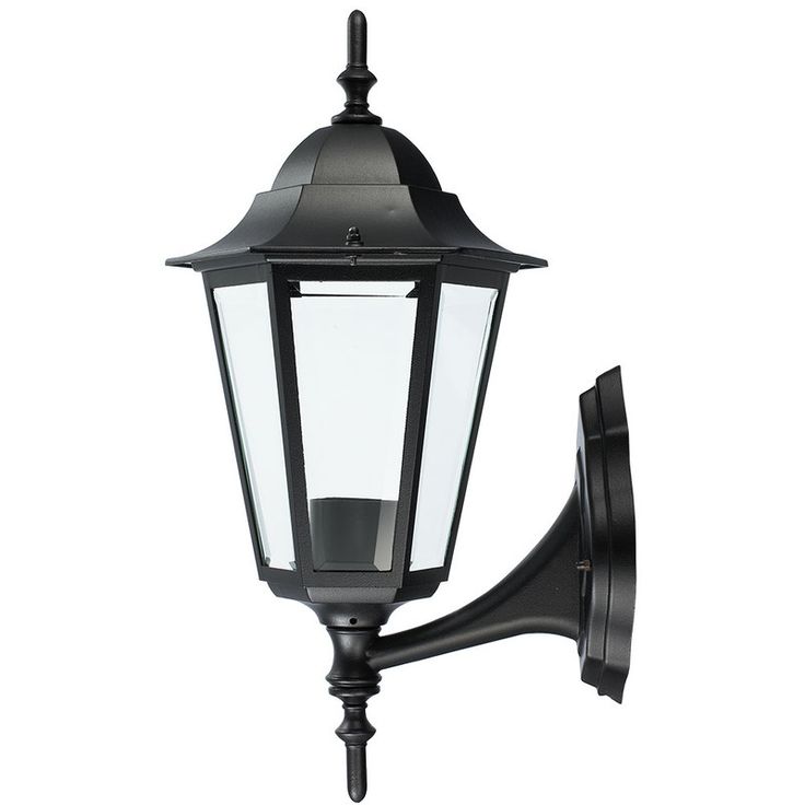 Seinävalaisin Kartano PRA-U 200x276x480 mm musta