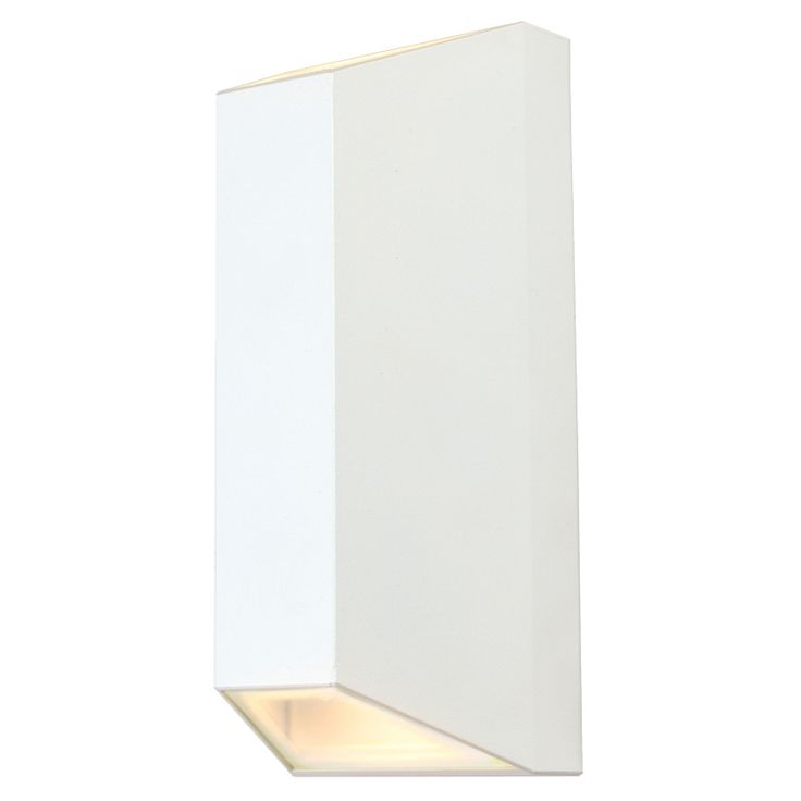 Seinävalaisin Sala IP44 90x90x220mm, ylös/alas, valkoinen