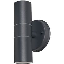 Seinävalaisin Airam Alppila Double, Ø60x200mm, ylös/alas, antrasiitti