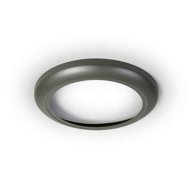 Koristerengas AVL45.3 Ø400x43 mm teräs AVR320-valaisimille