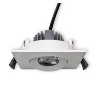 LED-alasvalo Ensto Velox, ALS90NS, 4W/840, 90x90x41mm, IP20, valkoinen