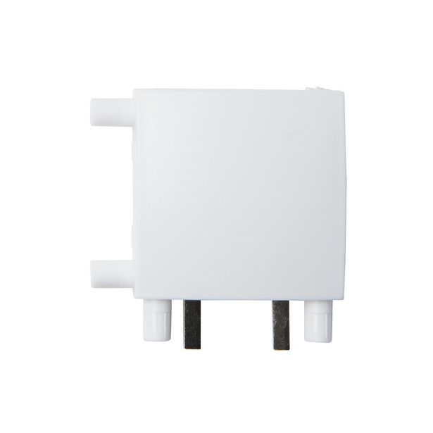 Kulmaliitin Airam Linear LED -valaisimille, vasen