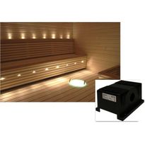 Saunavalaistussarja Cariitti, VPAC-1527-F325, 3-5 m² + LED-projektori + 7 valokuitua, Verkkokaupan poistotuote