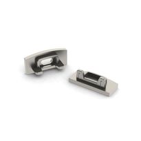 Päätykappale reiällä Slimline 7 R asennusprofiiliin
