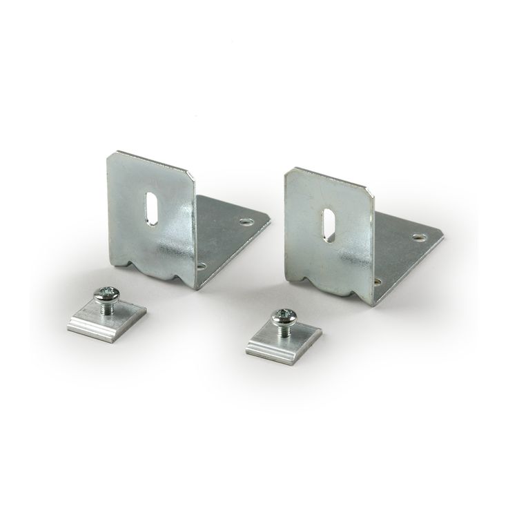 Kulmakiinnikepari AVL608 90° teräs AVR66-valaisimille