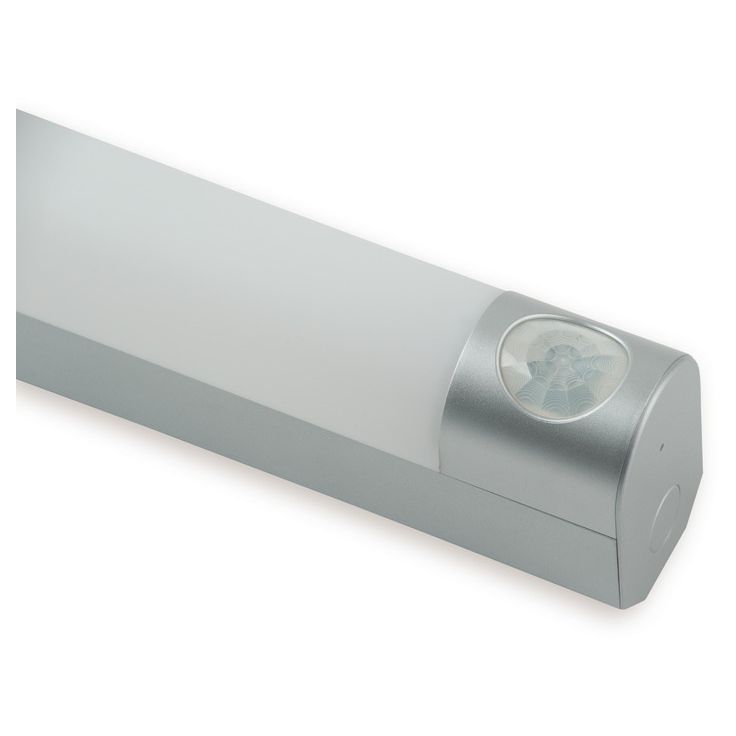 LED-tunnistinvalaisin Ensto Jono AVR66, IP44, 656mm, 10W/830, alumiini, PIR-tunnistimella