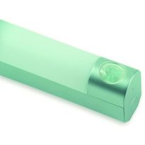 LED-tunnistinvalaisin Ensto Jono AVR66, IP44, 733mm, 10W/830, alumiini, PIR-tunnistimella ja pistorasialla