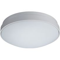 LED-yleisvalaisin Lumiance Giotto 235, ø265mm, pinta-asennettava, 12W, 3000K, IP44, valkoinen