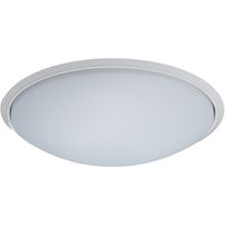 LED-yleisvalaisin Lumiance Giotto, ø305mm, uppoasennettava, 19W, 3000K, IP44, valkoinen