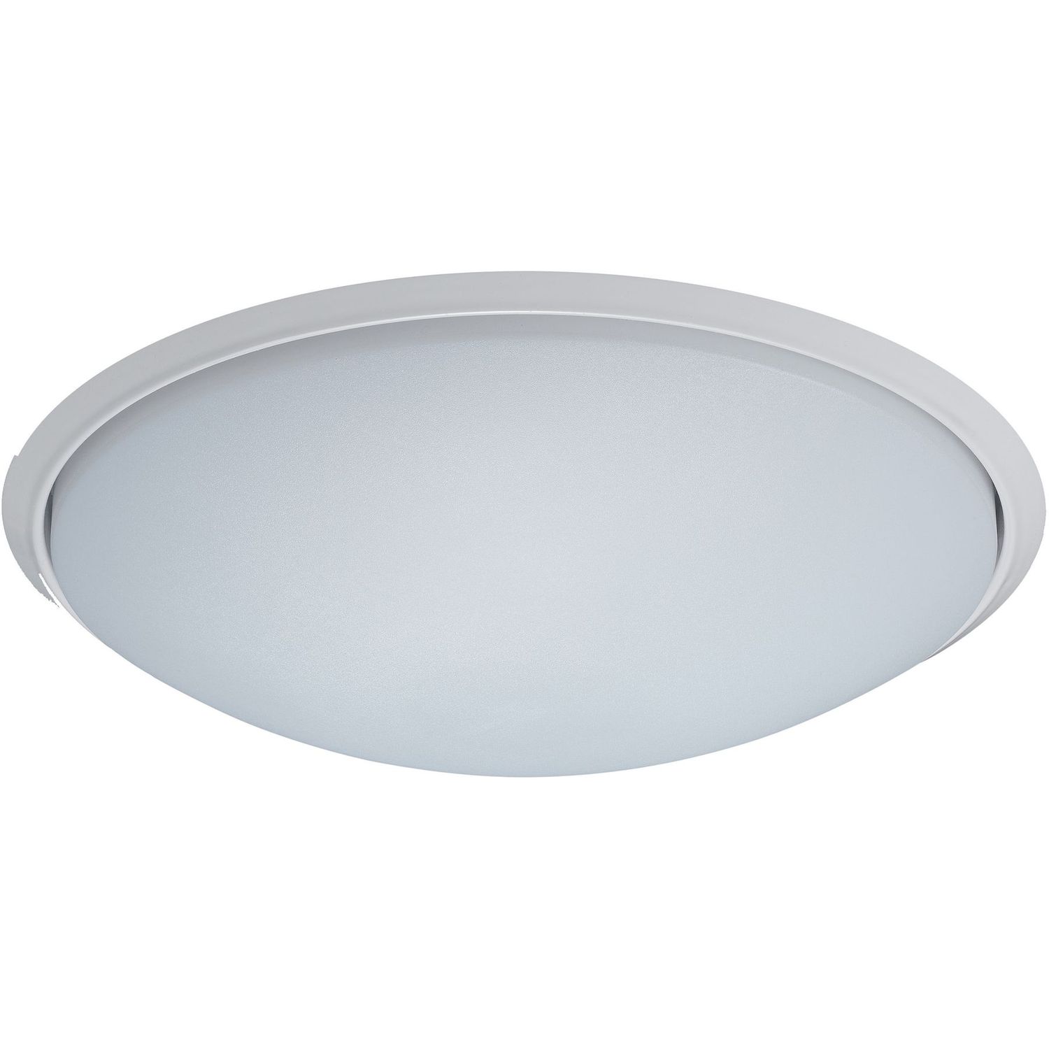 LED-yleisvalaisin Lumiance Giotto, ø305mm, uppoasennettava, 19W, 4000K, IP44, valkoinen