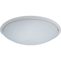 LED-yleisvalaisin Lumiance Giotto, ø335mm, uppoasennettava, 23W, 3000K, IP44, valkoinen