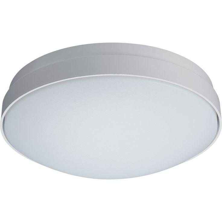 LED-yleisvalaisin Lumiance Giotto, ø335mm, pinta-asennettava, 23W, 3000K, IP44, valkoinen