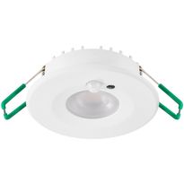LED-alasvalo Sylvania Start Spot PIR IP65, tehoasetukset 6/10 W, 670/1050 lm, jopa 105 lm/W, valkoinen