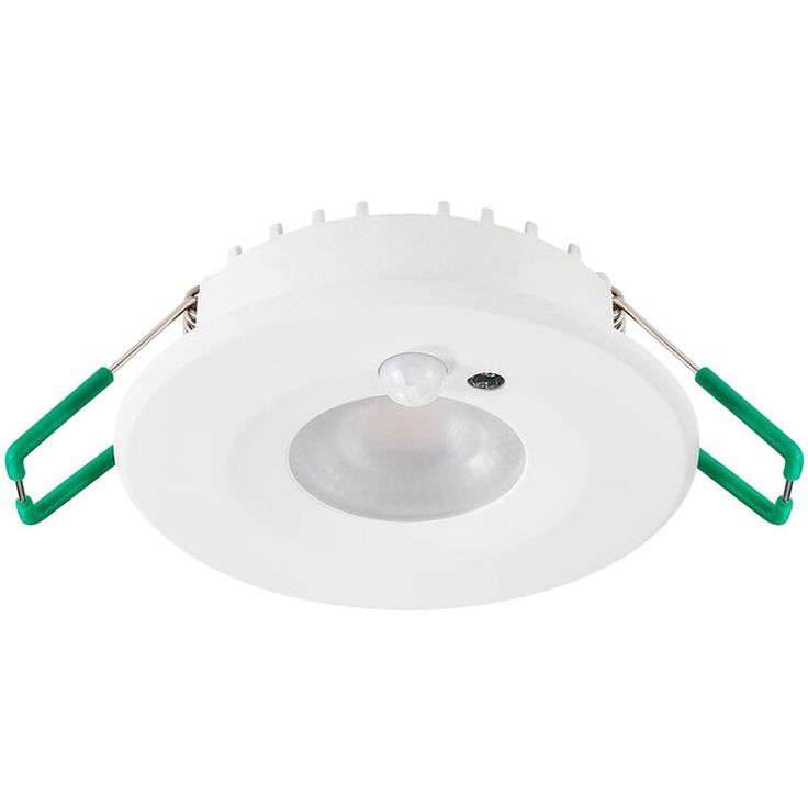 LED-alasvalo Sylvania Start Spot PIR IP65, tehoasetukset 6/10 W, 670/1050 lm, jopa 105 lm/W, valkoinen