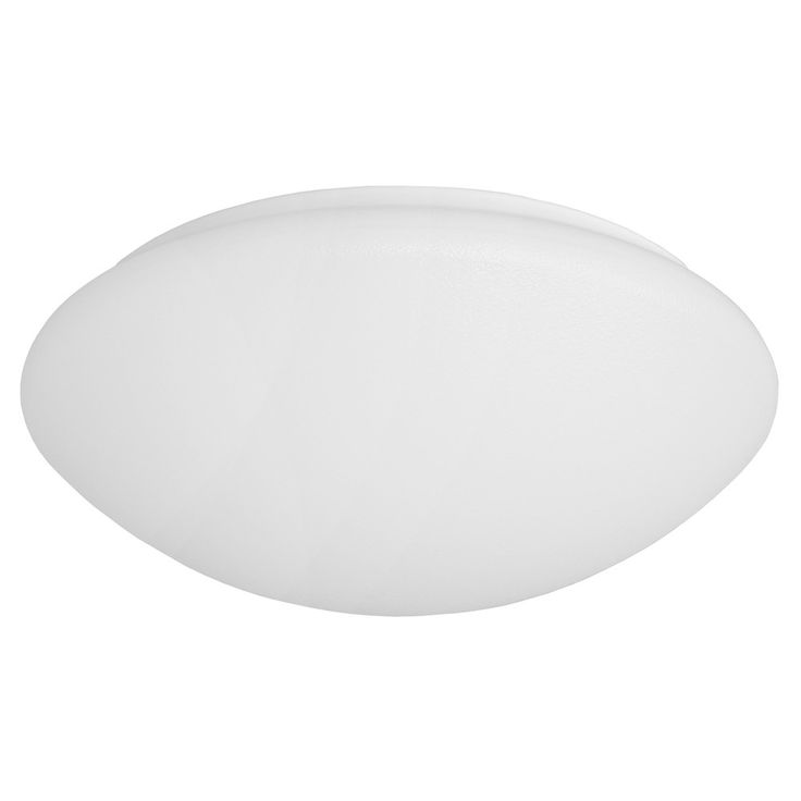 LED-plafondi Airam Bruno, 14W/830, Ø285x90mm, IP44, valkoinen/opaali