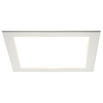 LED-paneeli Airam Flat N II, 9W/840, 120x120mm, himmennettävä, IP44, valkoinen/opaali