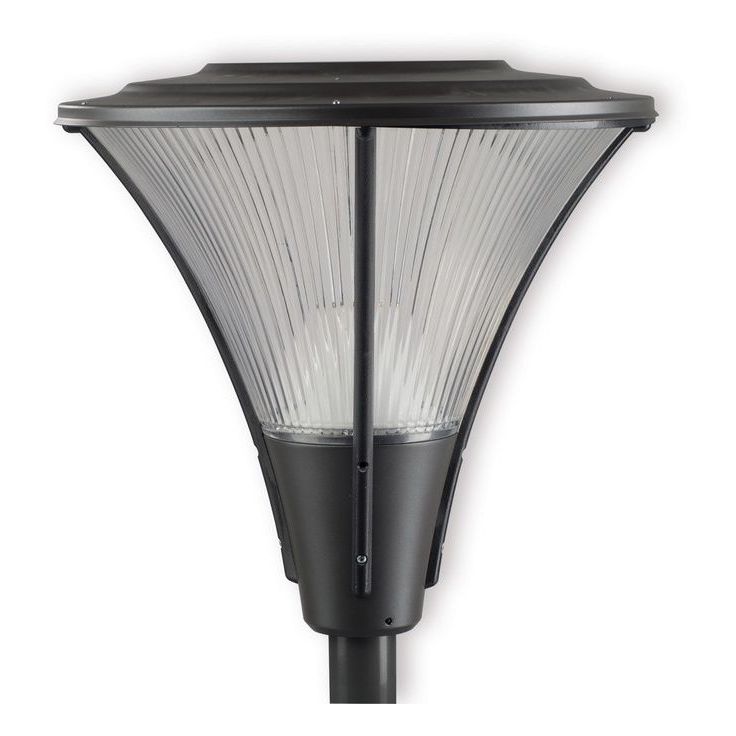 LED-pylväsvalaisin Ensto Opera Deco OPD530LGH, 38W/840, grafiitinharmaa, akryylikuvulla