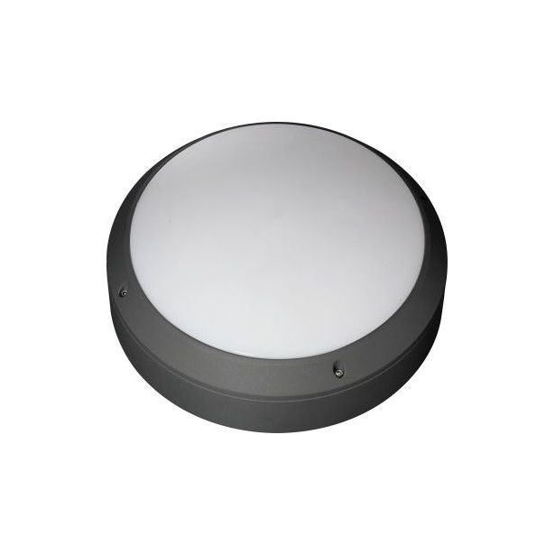 LED-katto/seinävalaisin Ensto Forte FO265.14GH/3K, IP65, 14W/830, ulkokäyttöön