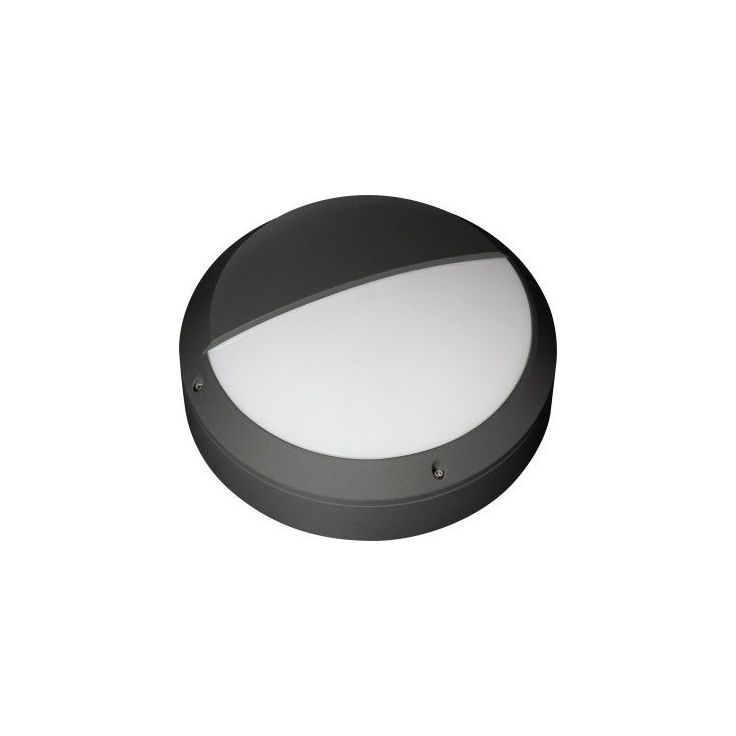 LED-katto/seinävalaisin Ensto Forte FO360.19LGH, IP65, 19W/840, ulkokäyttöön