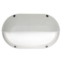 LED-ulkoseinävalaisin Airam Cestus Horizontal Eye, 20W/840, 165x270x110mm, IP65, valkoinen/opaali