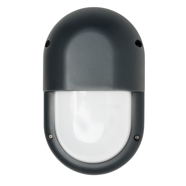 LED-ulkoseinävalaisin Airam Cestus Vertical Eye, 20W/840, 270x165x110mm, IP65, antrasiitti/opaali