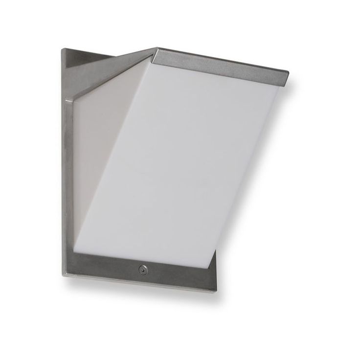 LED-ulkoseinävalaisin Ensto AVR8 eWay, IP44, 9W/840, alumiini, polykarbonaattikuvulla