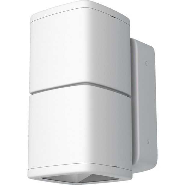 LED-seinävalaisin Lumiance Inverto, 30W, 3000K, IP65, valkoinen