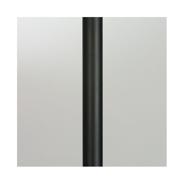 Valaisinpylväs VP150050/M 1,5m, Ø50mm, musta
