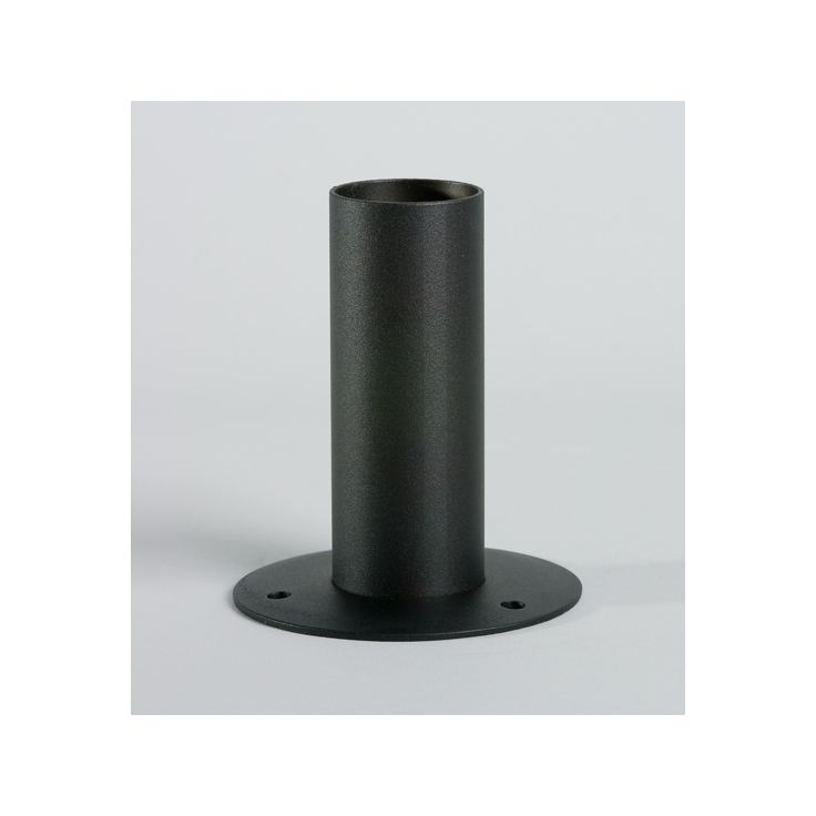 Valaisinpylväs Ensto MJ-5M/120, Ø50,8x1200mm, musta