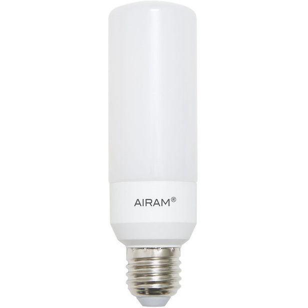 LED-lamppu Airam Tubular TUB37 840, E27, 4000K, 806lm