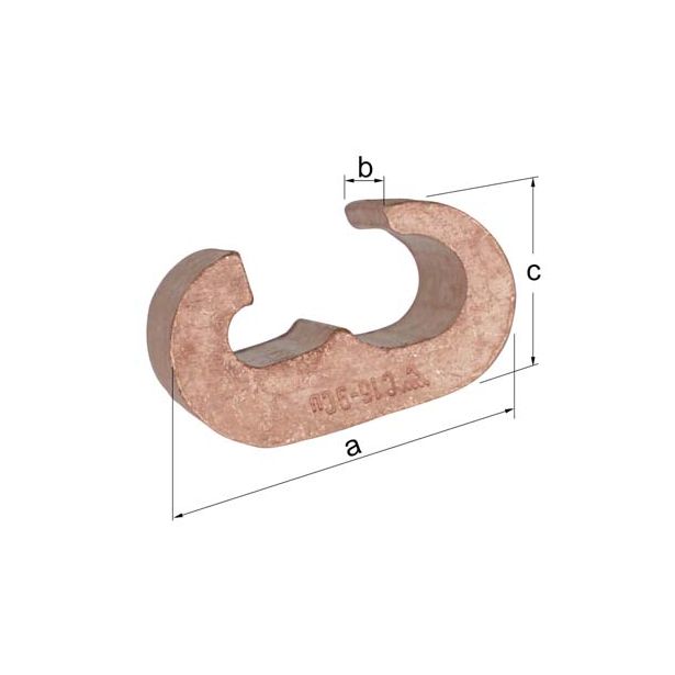 Cu-haaroitusliitin C15, 120/95+120/95