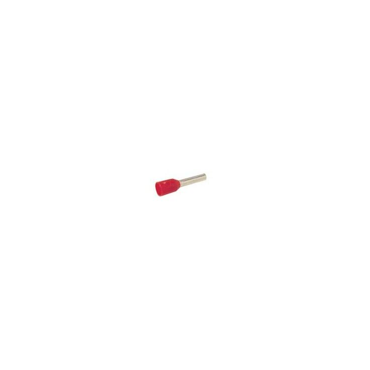 Päätehylsy 1,5mm2 punainen A1,5-8ET