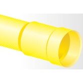 Kaapelinsuojaputki keltainen TEL-B 50x2,0x6000