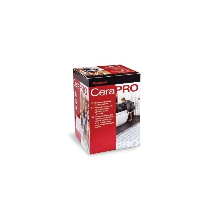 Lämpökaapelipaketti CeraPro-635W-57M Raychem