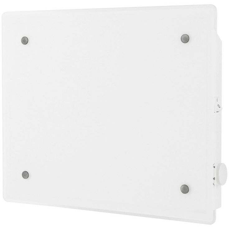 Lämmitin Adax ECO Basic Glass 02 KET, 250W, valkoinen, IP24, 330x400mm