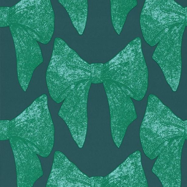 Tapetti Studio Lisa Bengtsson Rosa vihreä, non-woven